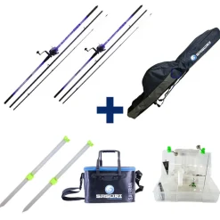 Pack Elementair Surf 450 + Surf Box + Pique Surf Alu 1 M + Fourreau Surf + Baksalt