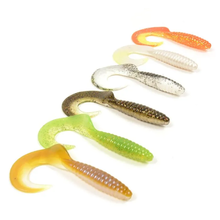 Pack 18 Grub 8.5cm + 6 Têtes Plombées + Boite