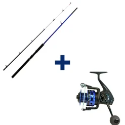 Pack Kaiten Heavy Boat 100-250g 2m40 + Trail II 5000