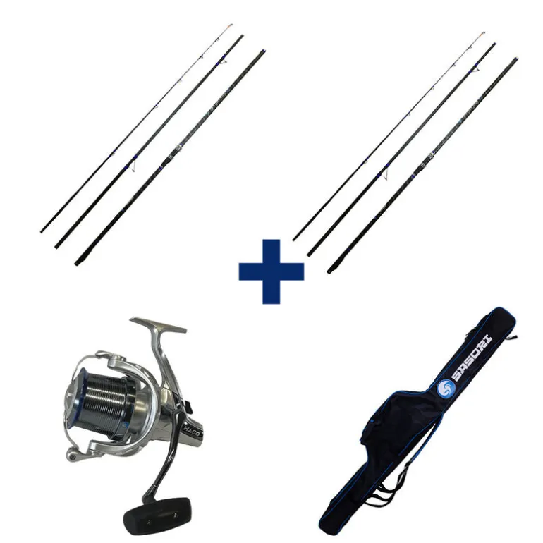 Pack Kaiten 450 Hybrid Surf + Mago XR 8000 100-250g 4m20