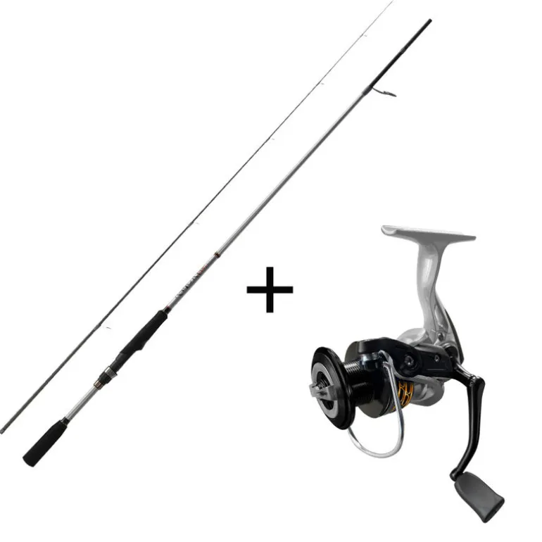 Pack Major Craft Kahory Spinning Combo 2.21m, 10-42g + tresse + boite + leurres