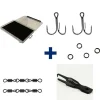 Pack Montage Stingers Chain L (Leurres 17,5 - 21cm)