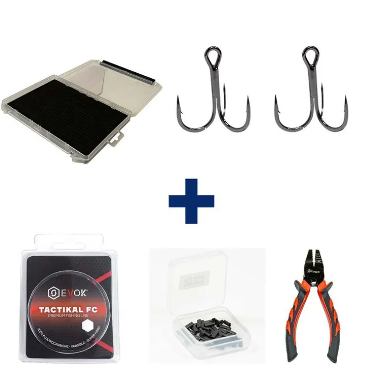 Pack Montage Stingers Vertical M (leurres 12,5 -15 cm)