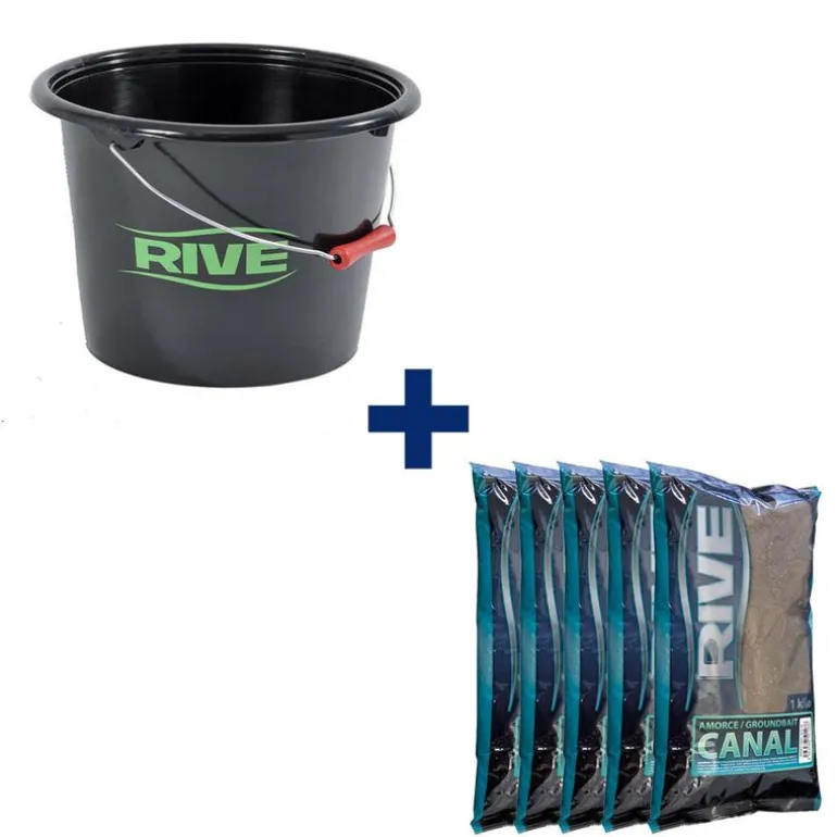 Pack Seau + 5kg d'Amorce Canal