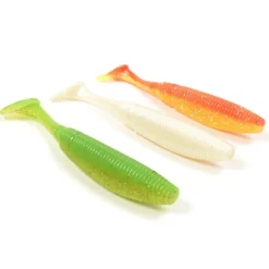 Pack 6 Shad 15cm + 6 Têtes Plombées + Boite