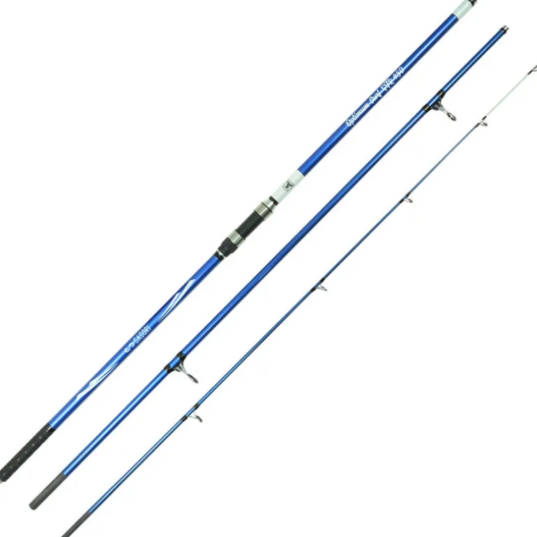 Pack surfcasting 2 cannes optimum surf + 2 moulinets x3 9000 sw