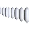 Pare-battage Eco Fender 5 - 2 yeux - ø22x72cm - blanc