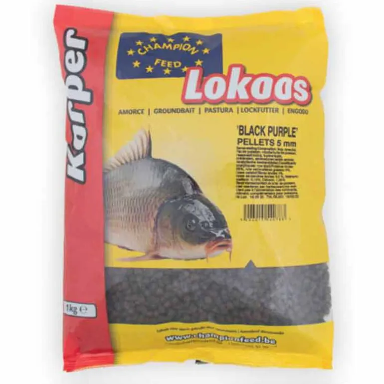 Pellet Champion Feed Black Purple Pellets 1kg