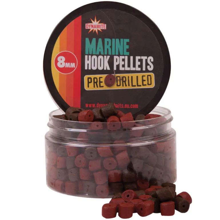 Pellet Dynamite Baits Pre Drilled Marine Halibut Hook Pellets 8mm, 150g