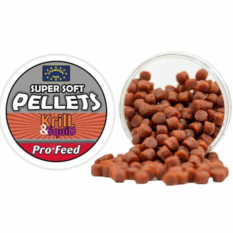 Pellets Champion feed Super Soft Krill and Squid 100g