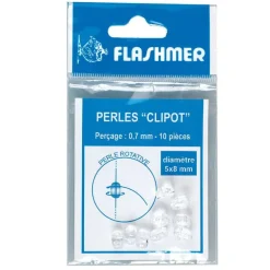 Perles rotatives (ou perles clipot) flashmer