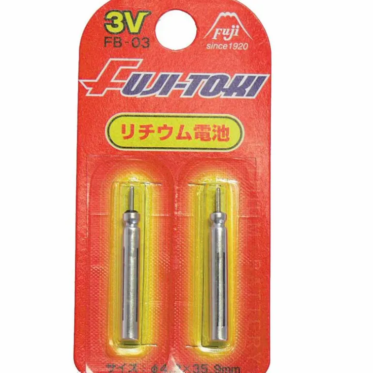 Piles flashmer lithium fuji-toki br435