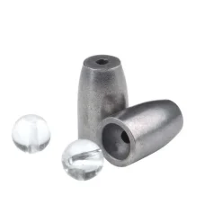 Plomb Balle en Acier Inoxydable Spro Stainless Steel Bullet Sinkers + Billes