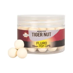 Pop ups Dynamite Baits Monster Tiger Nut White Fluro Pop-Ups