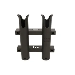 Porte Canne Seanox 2 Cannes Fixe PVC Noir