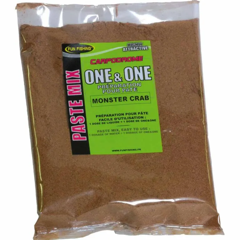 Pâte d'Eschage Fun Fishing One and One Monster Crab 500g