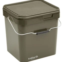 Seau carpe trakker olive container 17l