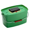 Seau vivier carnassier plastilys 12l avec aérateur