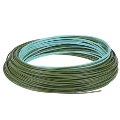 Soie jmc wave wf flottante pointe intermédiaire (olive et bleu ciel)