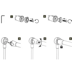 Support de canne arrière Nash Scope Butt Lock Peg