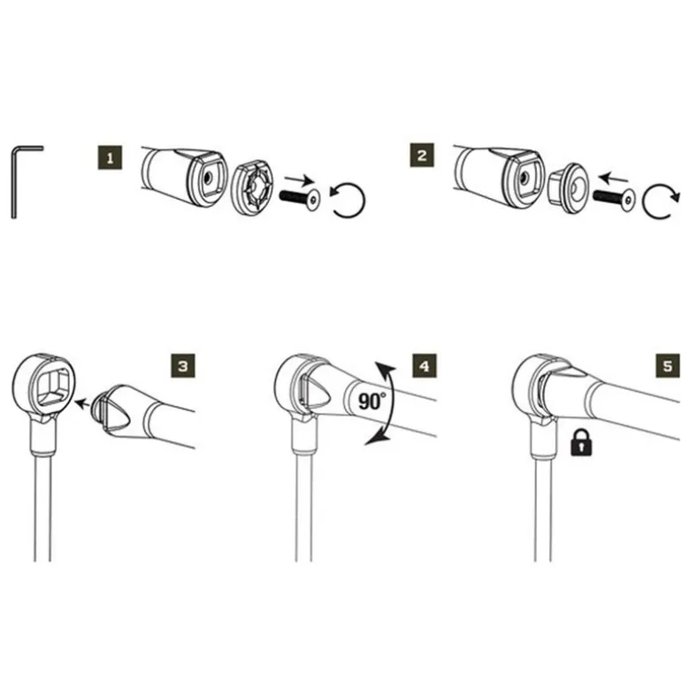 Support de canne arrière Nash Scope Butt Lock Peg
