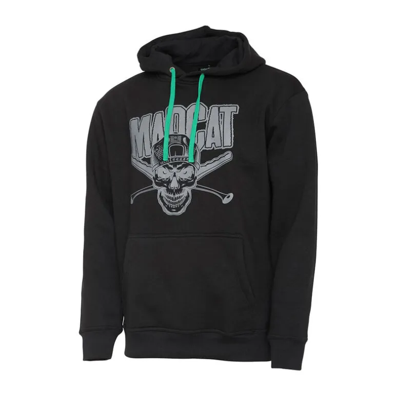Sweat à capuche Madcat Skull Hoodie black