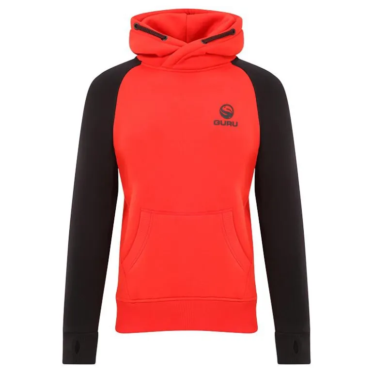 Sweat GURU HOODIE RED/BLACK