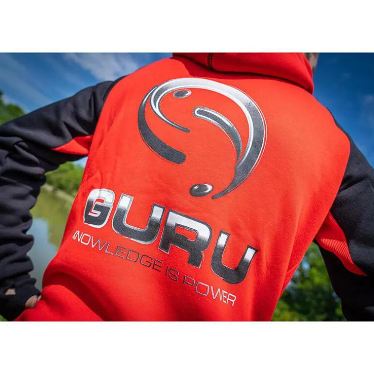 Sweat GURU HOODIE RED/BLACK