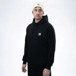 Sweat Nash Make it Badge Hoody Black