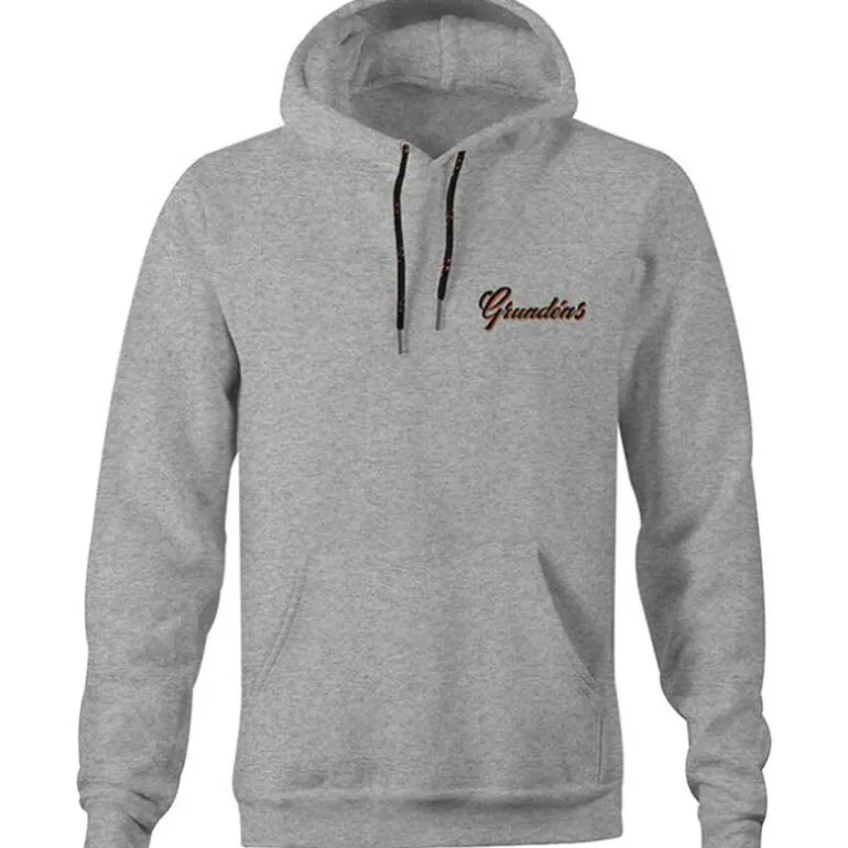 Sweatshirt Grundens Displacement Hoodie Athletic Heather