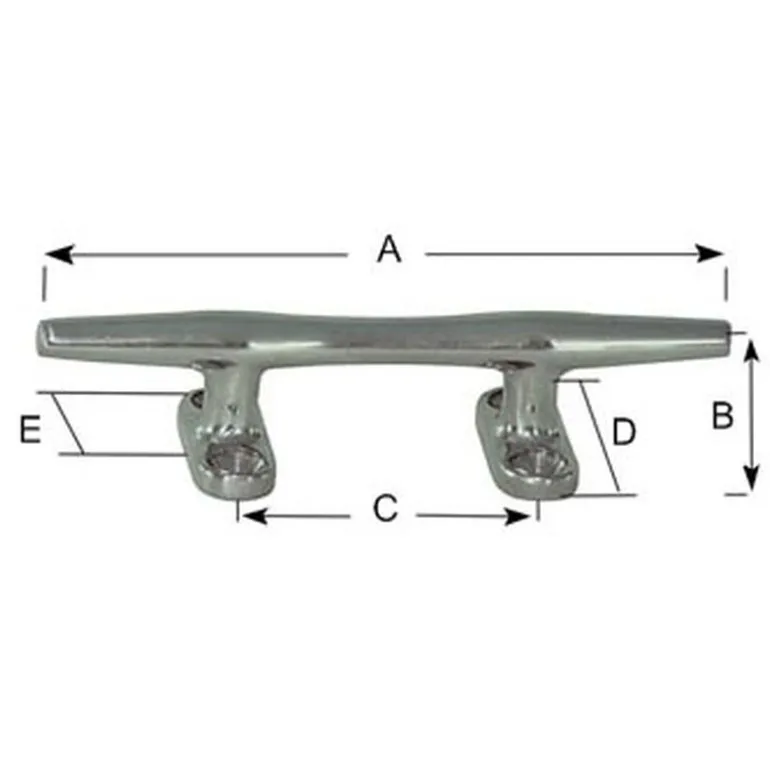 Taquet Plastimo Rond Inox 102mm