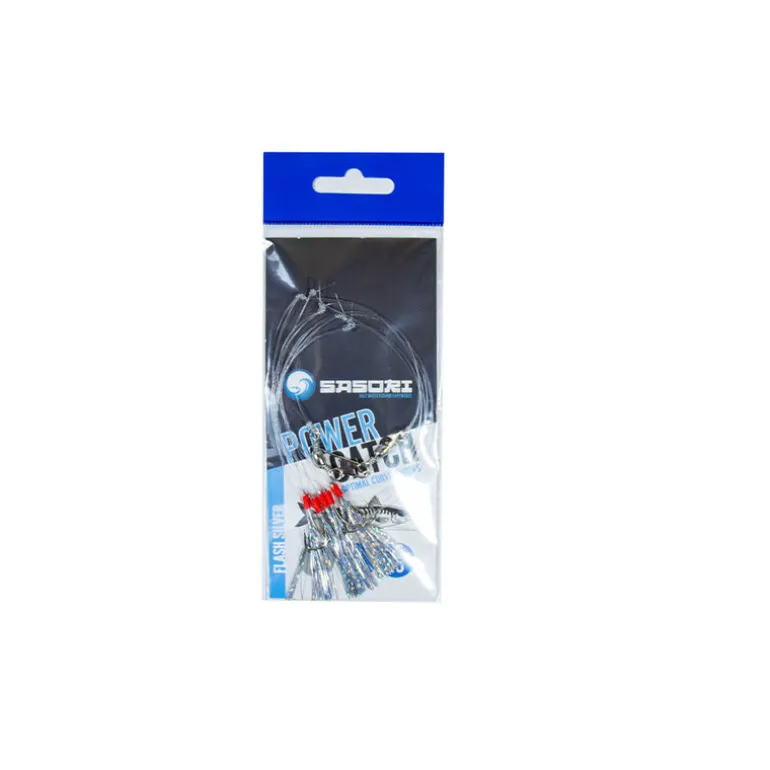 Trains de plume Sasori Power Catch Flash Silver