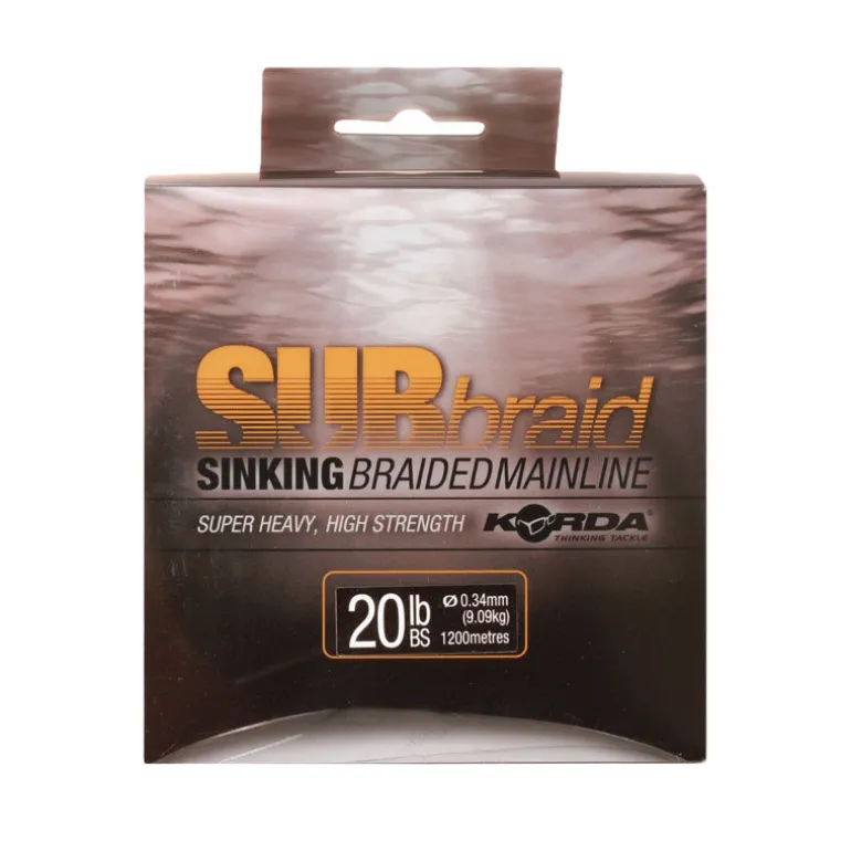 Tresse carpe Korda sub braid 1200m