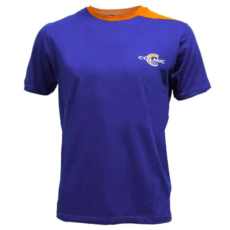 T-shirt Colmic Bleu/orange