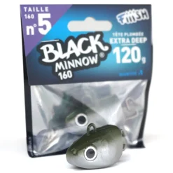 Tête plombee fiiish pour black minnow 90 extra deep 20g (2 par pochette)