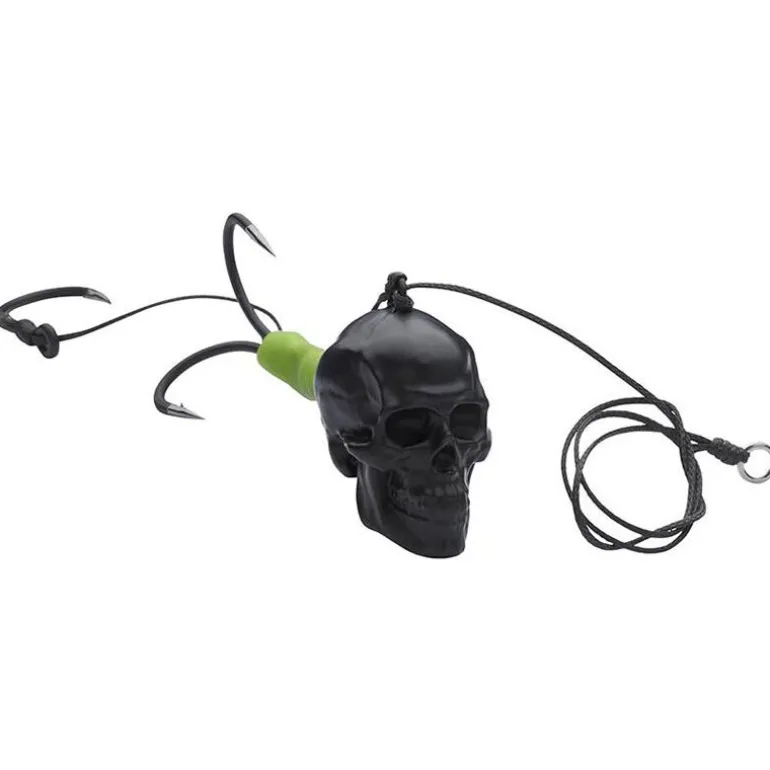 Tête Plombée Madcat Fireball Skull Worm Jig