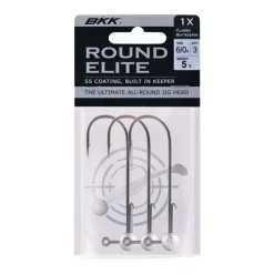 Têtes Plombées BKK Round Elite Classic Bait Keeper H2/0 (x3)