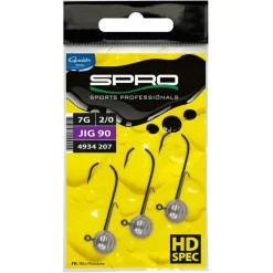 Têtes Plombées Spro Round Jighead HD 90 H5/0 (x3)