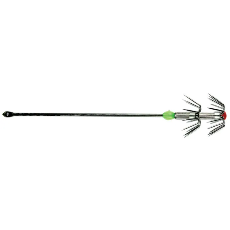 Turlutte mer flashmer aiguille inox 15cm