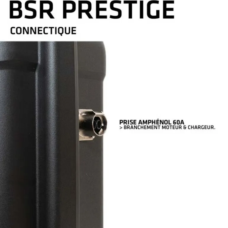 Valise BSR PRESTIGE LifePo4 Gen3 12V/50Ah + chargeur non étanche 10A