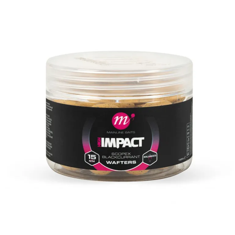 Wafters Mainline Hi Impact Scopex Blackcurrant 15mm